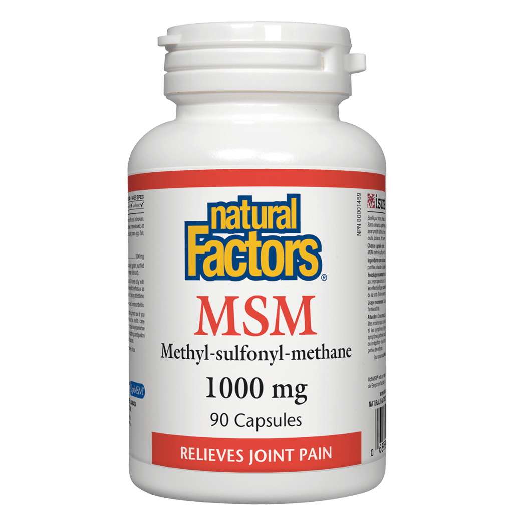 MSM Methyl-sulfonyl-methane 1000 mg Capsules