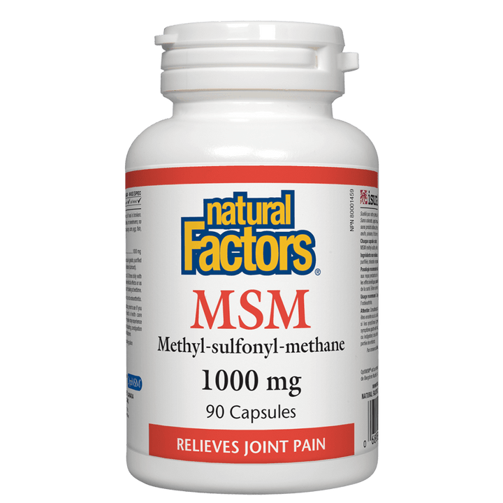 MSM Methyl-sulfonyl-methane 1000 mg Capsules