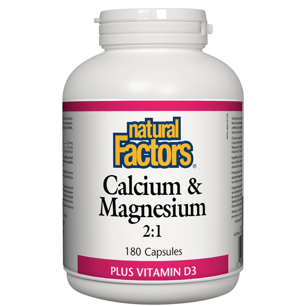 Calcium & Magnesium 2:1 Plus Vitamin D3  Capsules