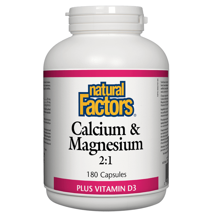 Calcium & Magnesium 2:1 Plus Vitamin D3  Capsules