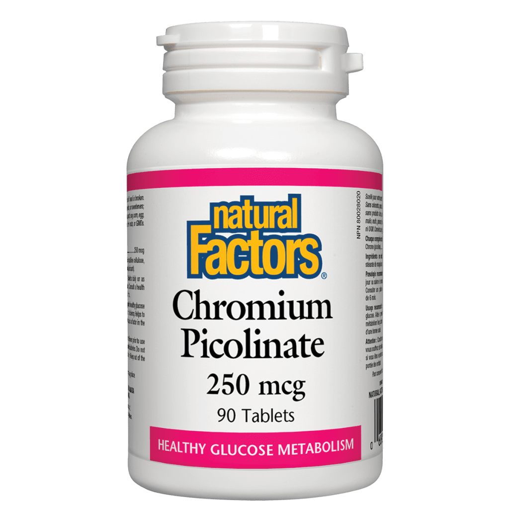 Chromium Picolinate  250 mcg Tablets