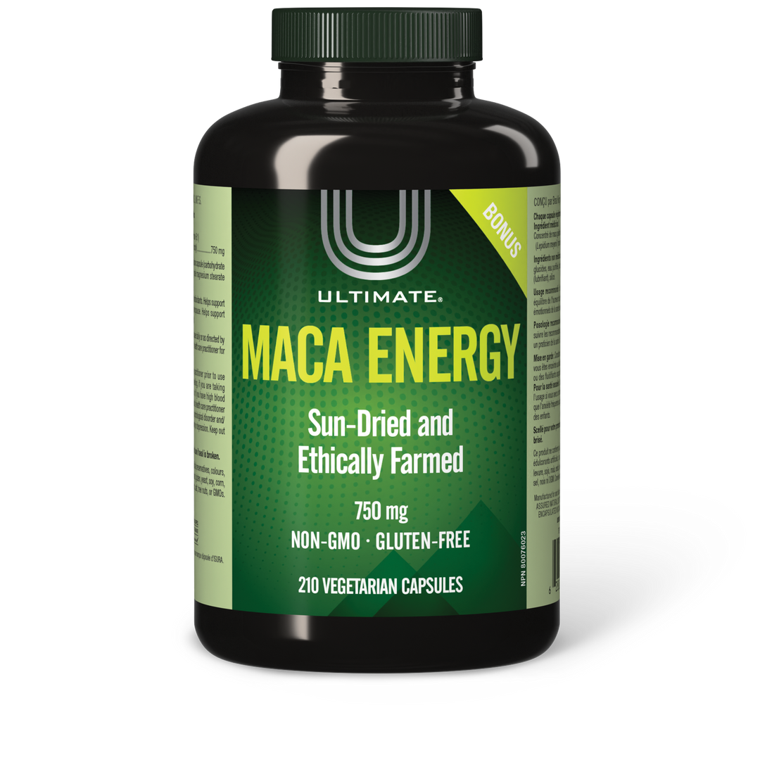 Ultimate Maca Energy 750mg Vegetarian Capsules