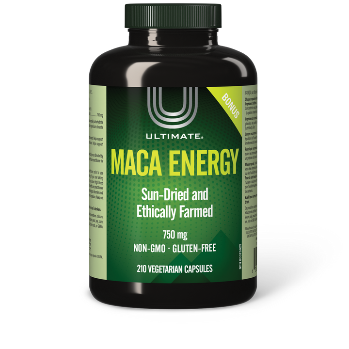 Ultimate Maca Energy 750mg Vegetarian Capsules