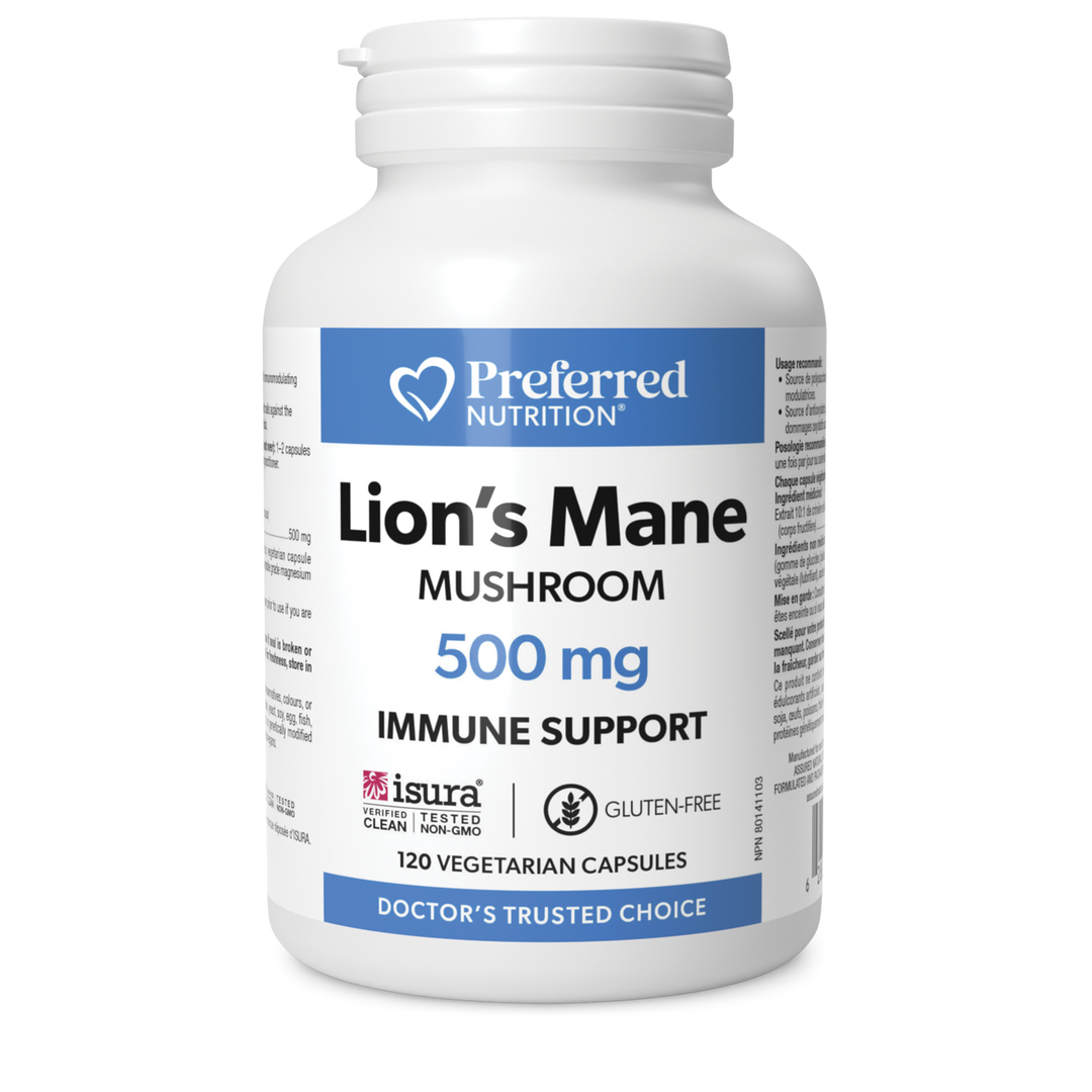 Preferred Nutrition Lion’s Mane Mushroom