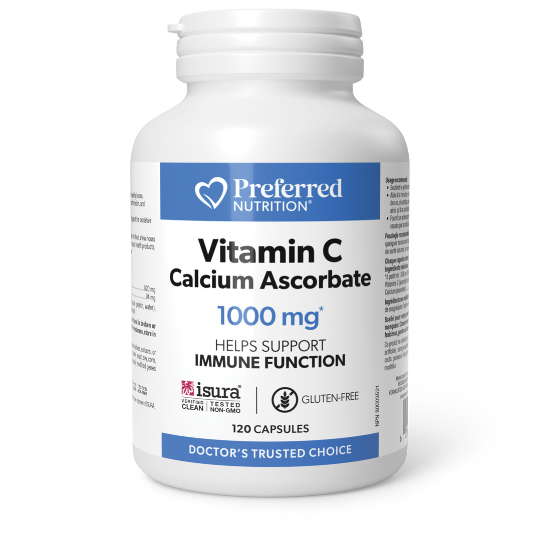 Preferred Nutrition®  Vitamin C Calcium Ascorbate 1000 mg Capsules