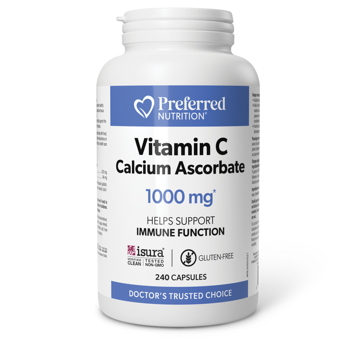 Preferred Nutrition®  Vitamin C Calcium Ascorbate 1000 mg Capsules