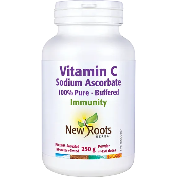 New Roots Sodium Ascorbate | Buffered Vitamin C Powder