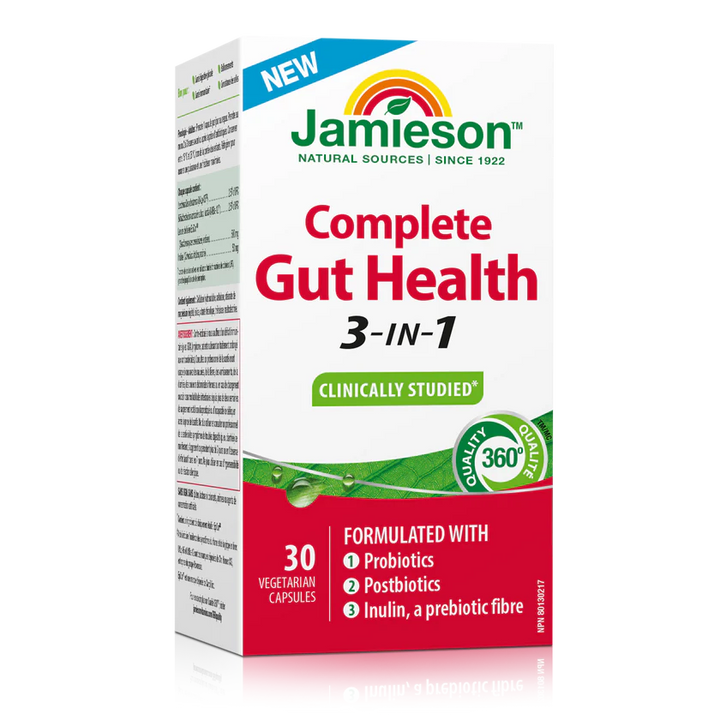 Jamieson Complete Gut Health Probiotic 3 in 1