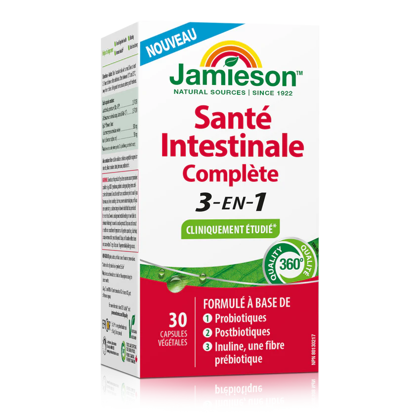 Jamieson Complete Gut Health Probiotic 3 in 1