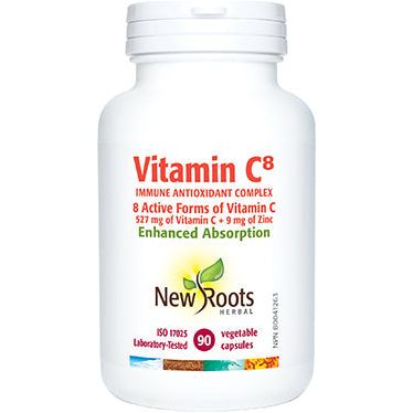 New Roots Vitamin C8 Complex | Advanced Immune & Antioxidant
