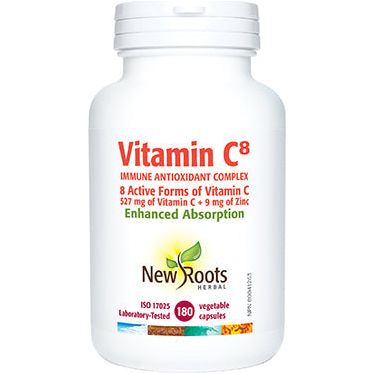 New Roots Vitamin C8 Complex | Advanced Immune & Antioxidant