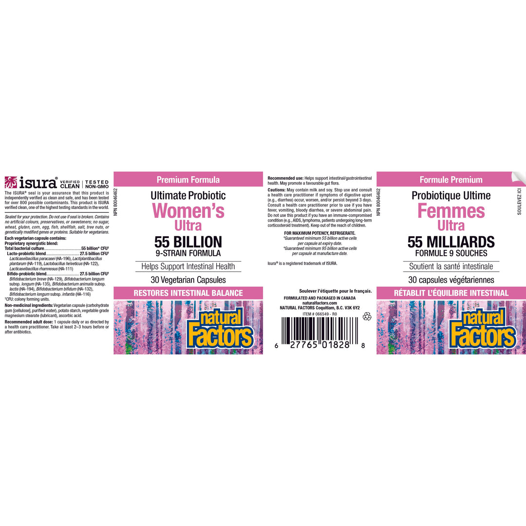 Natural Factors Women’s Ultra 55 Billion