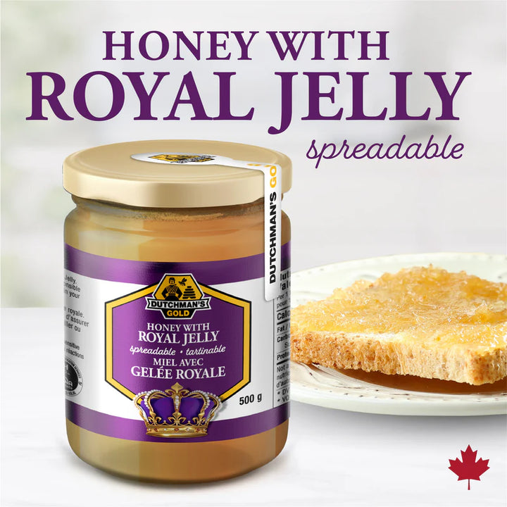 Dutchman's Gold Spreadable Honey with Royal Jelly