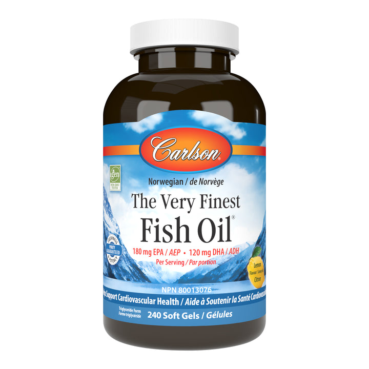 Carlson® The very Finest Fish Oil® Lemon