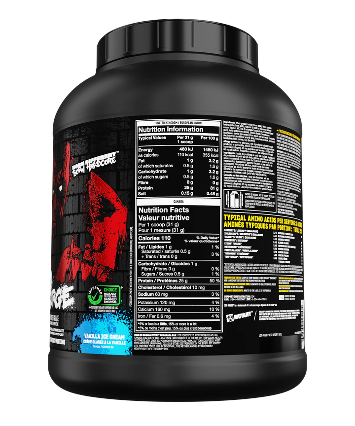 Mutant Iso Surge Protein, Vanilla Ice Cream