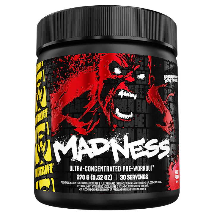 Mutant Madness Pre-workout Fruit Punch