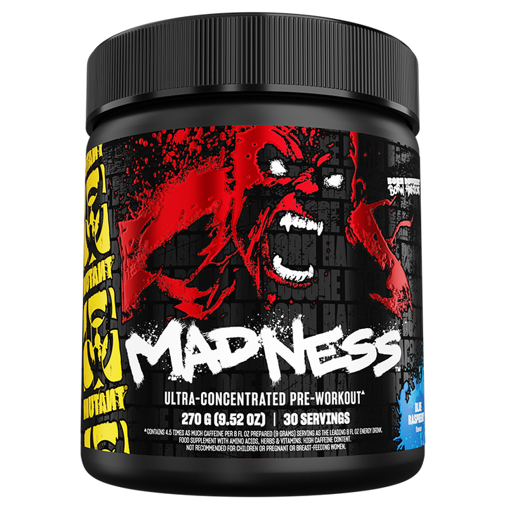 Mutant Madness Pre-workout Blue Raspberry