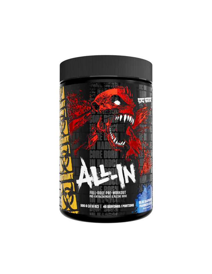 Mutant ALL-IN Full-Dose Pre-Workout, Blue Raspberry