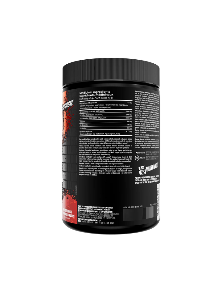 Mutant Hardcore BCAA, Fruit Punch