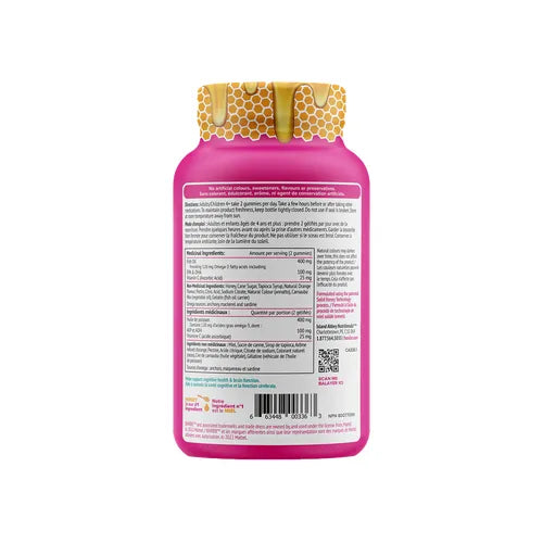 LIQUIDATION - Honibe® Barbie™ Omega-3 Brain Health  - FINAL SALE/NO RETURNS***