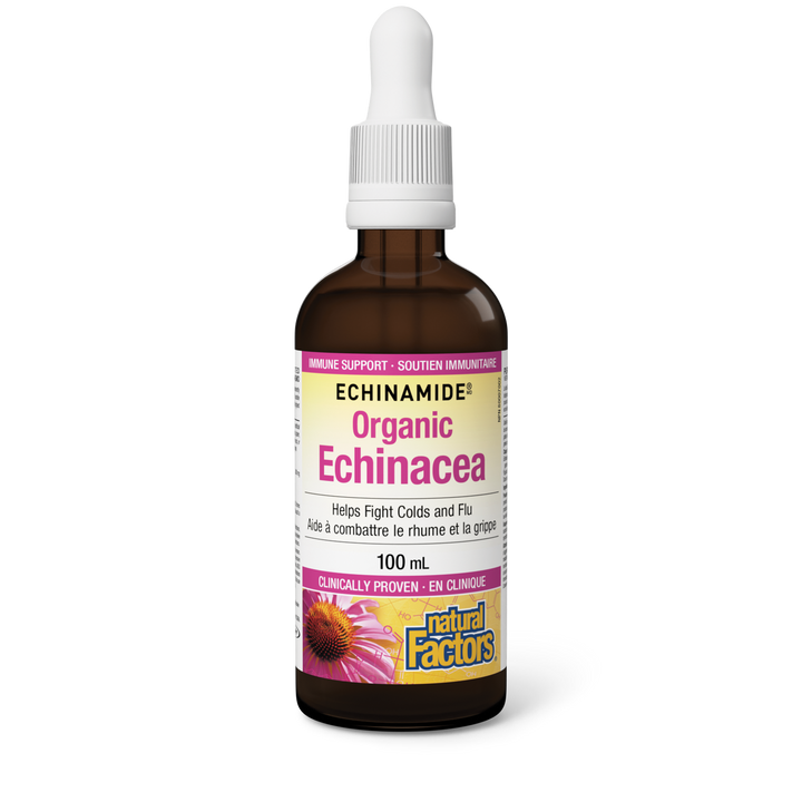 Natural Factors ECHINAMIDE Organic Echinacea Tincture