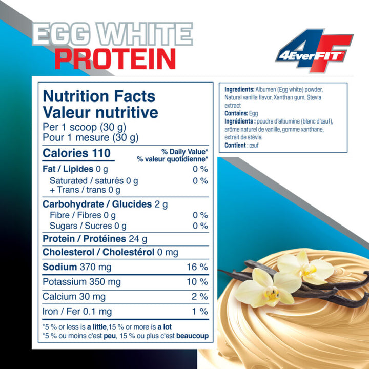 4EVERFIT® Egg White Protein French Vanilla