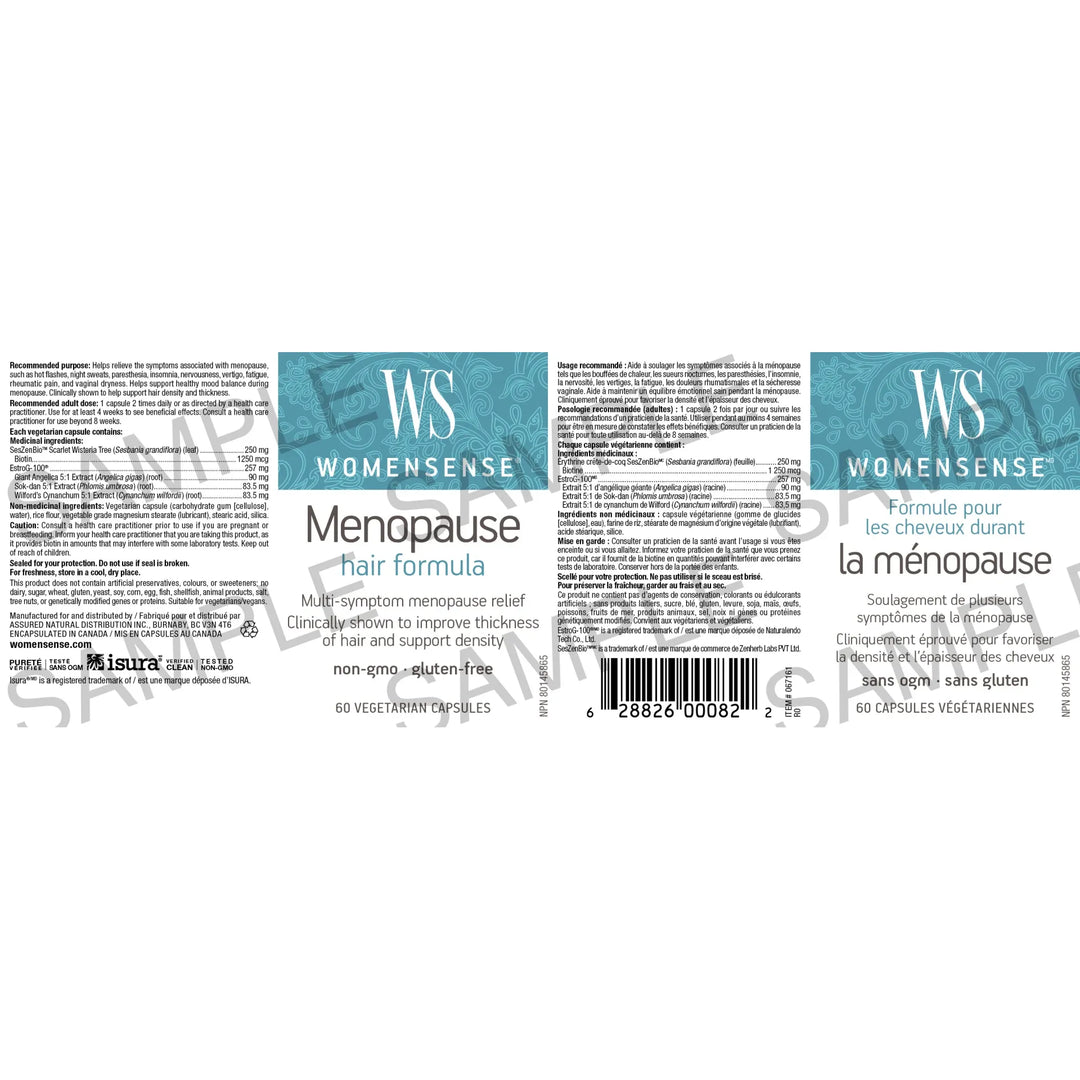 WomenSense® Menopause Hair Formula