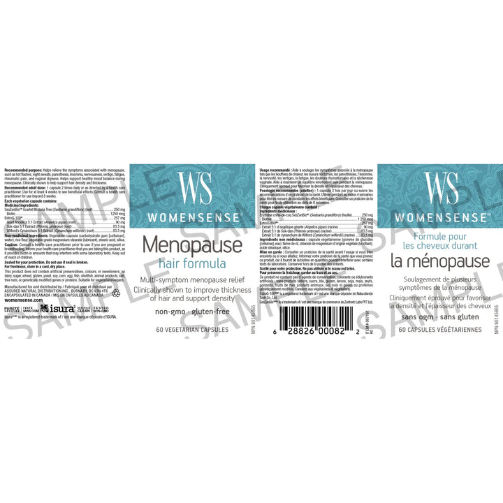 WomenSense® Menopause Hair Formula