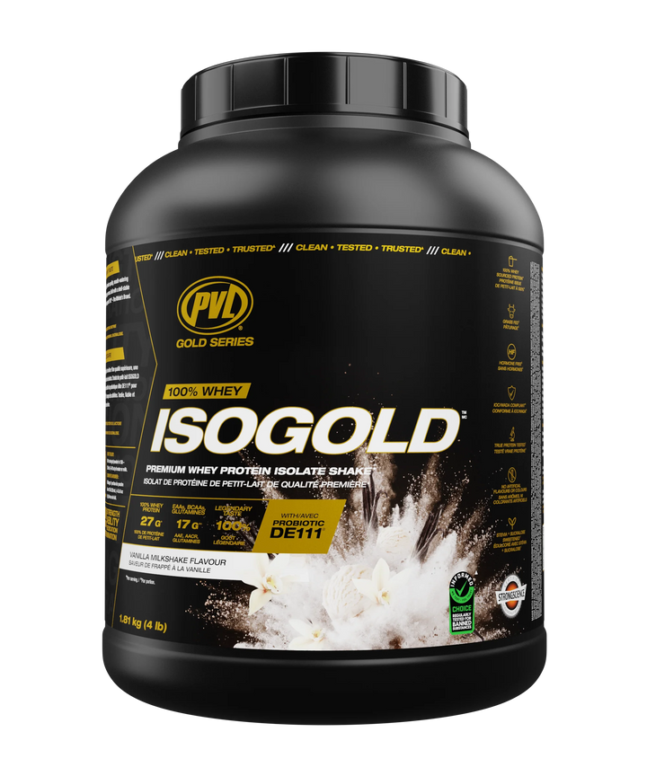 PVL Gold Series ISOGOLD Whey Isolate Vanilla Milkshake | 1.81 kg