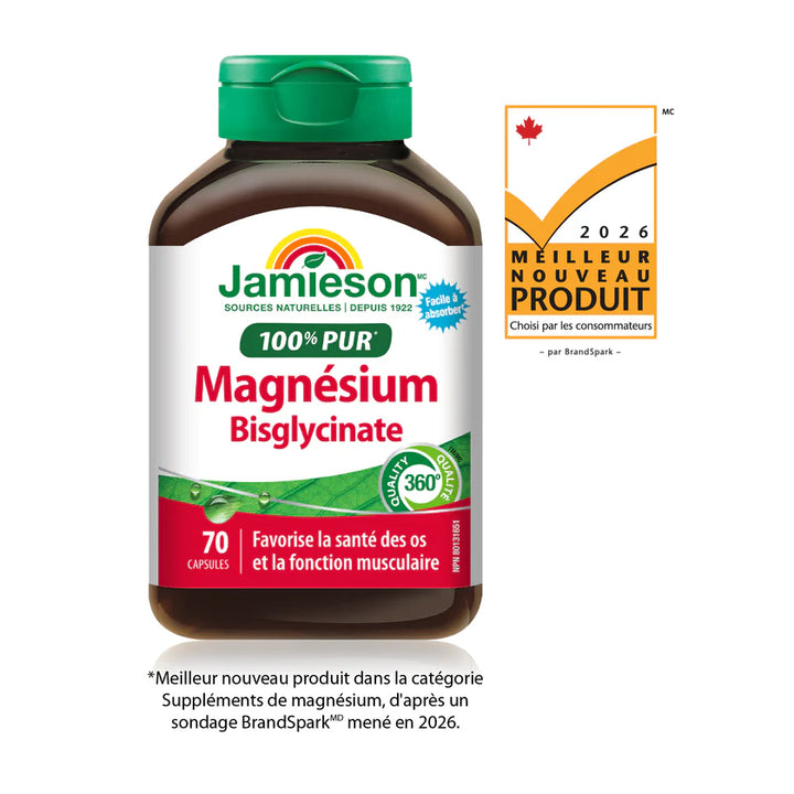 Jamieson 100% Pure Magnesium Bisglycinate