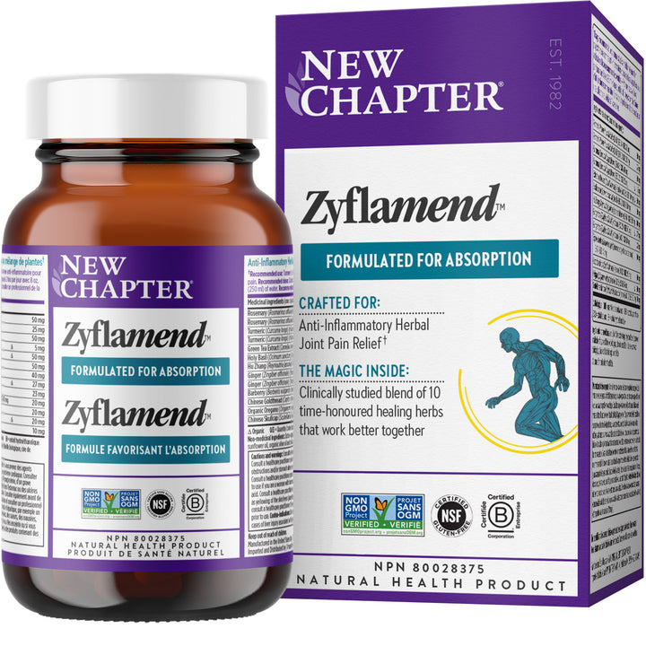New Chapter® Zyflamend™ Herbal Pain Relief & Inflammation Support