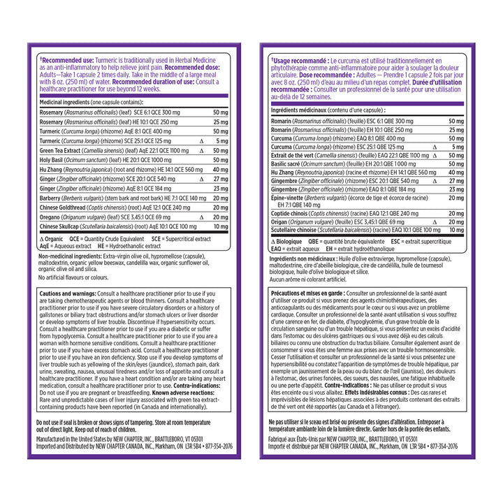 New Chapter® Zyflamend™ Herbal Pain Relief & Inflammation Support