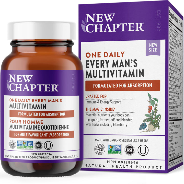 New Chapter®  One Daily Every Men's Multivitamin