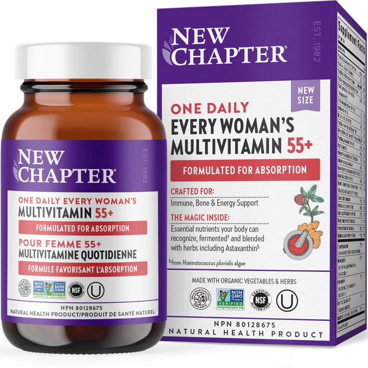 New Chapter®  One Daily Every Woman's Multivitamin 55+