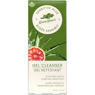 Green Beaver Gel Cleanser, Soothing Aloe & Purifying Grapefruit