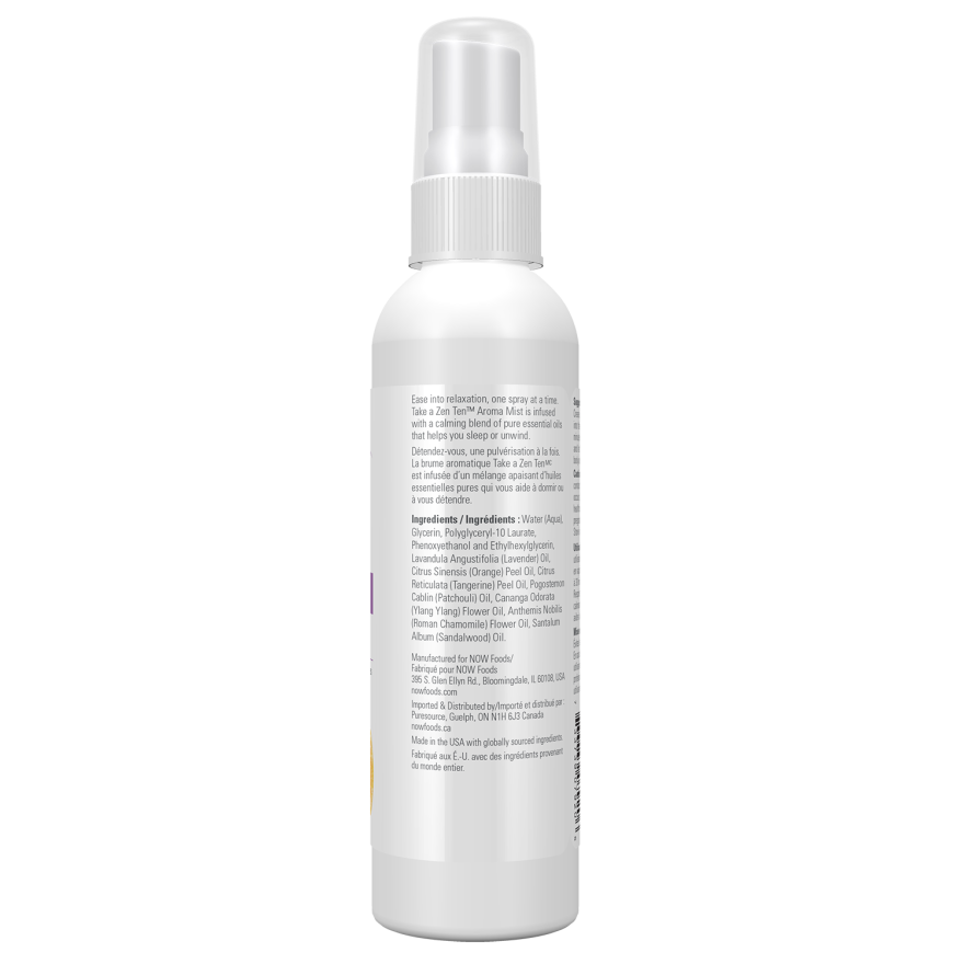 NOW Essential Oils Take A Zen Ten™ Aroma Mist