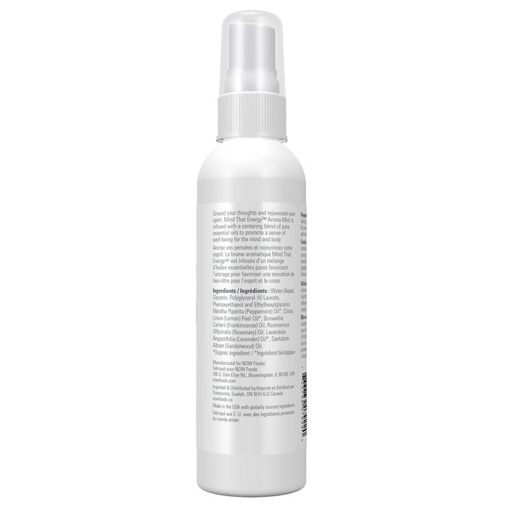 NOW  Mind That Energy™ Aroma Mist 237 ml