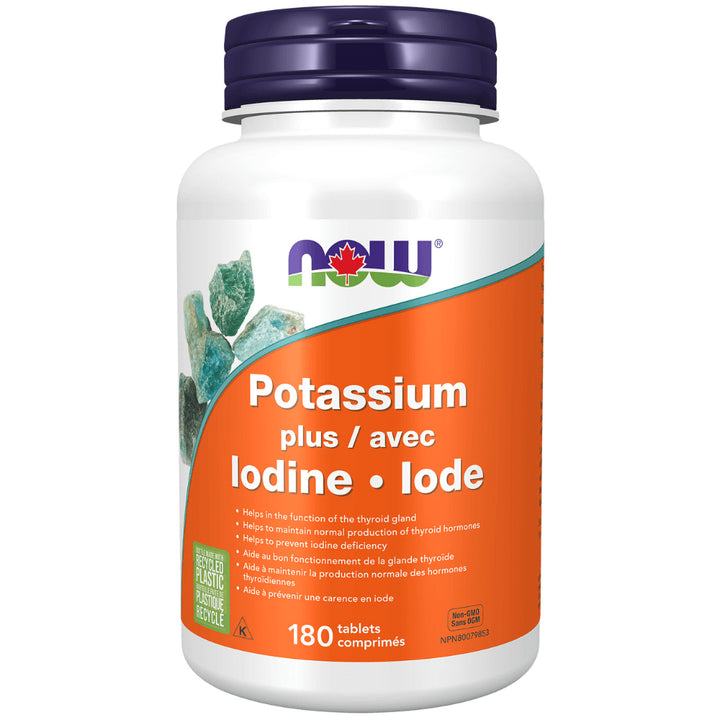 NOW Potassium plus Iodine 225mcg