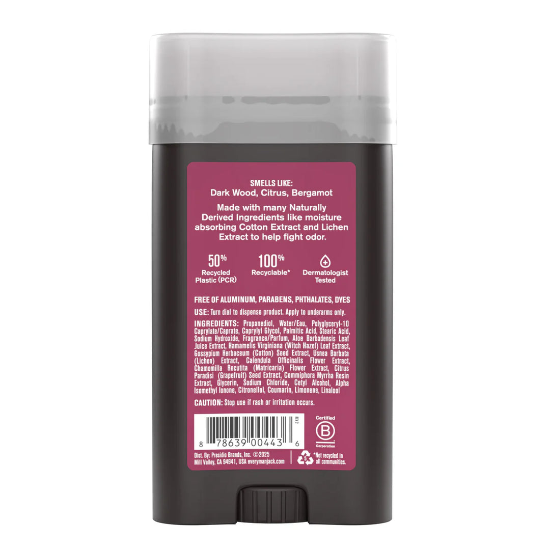 Every Man Jack Deodorant Crimson Oak