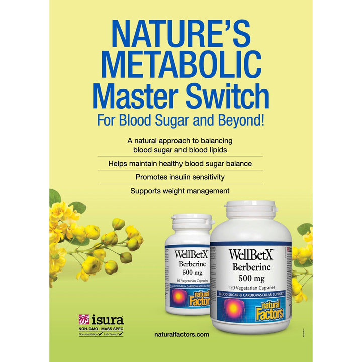 Berberine WellBetX® 500 mg