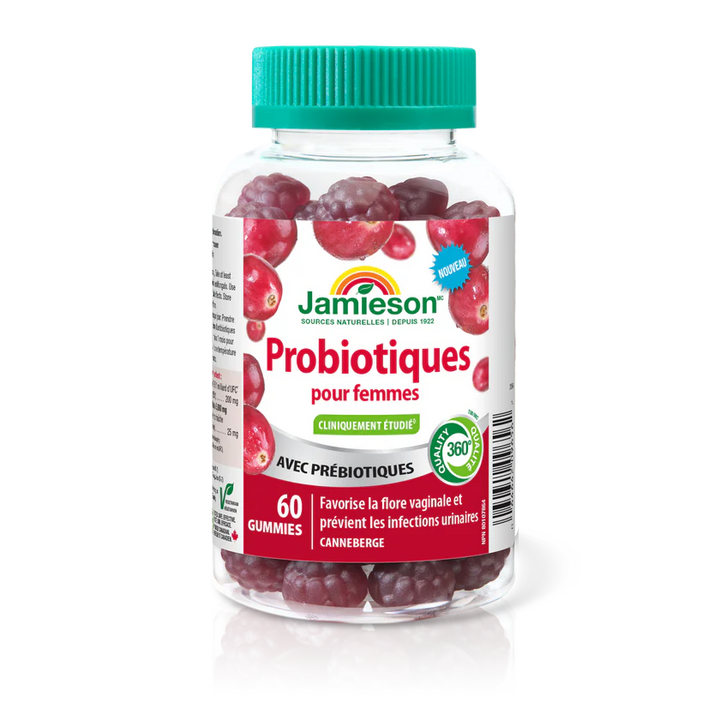 Jamieson Women's Health Probiotic Gummies cranberry