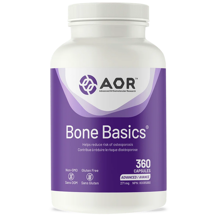 AOR Bone Basics | MCHA Calcium & Bone Density Support V-Caps