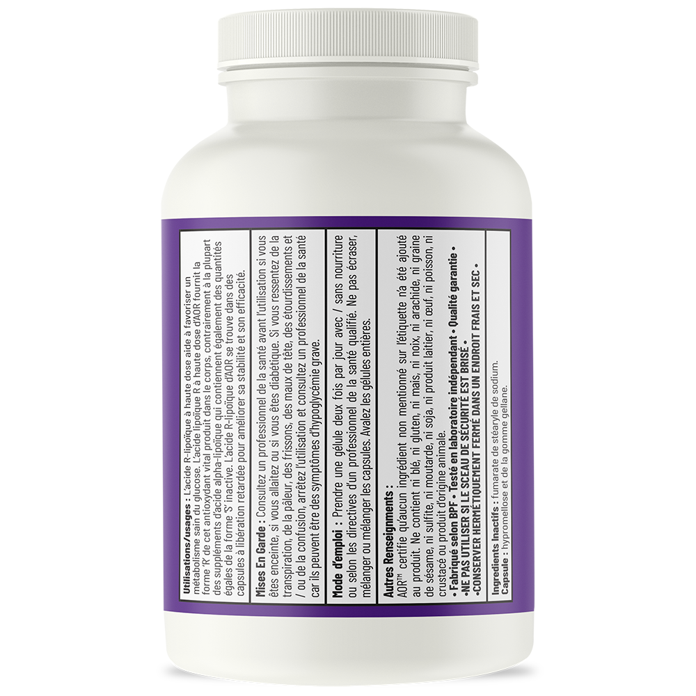 AOR High Dose R-lipoic Acid