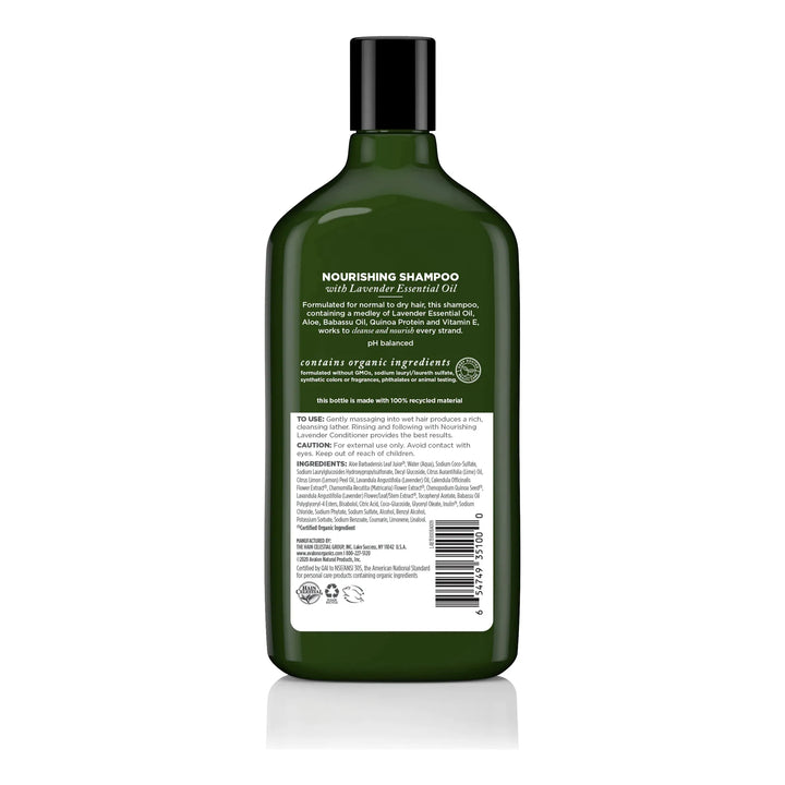 Avalon Organics Nourishing Lavender Shampoo