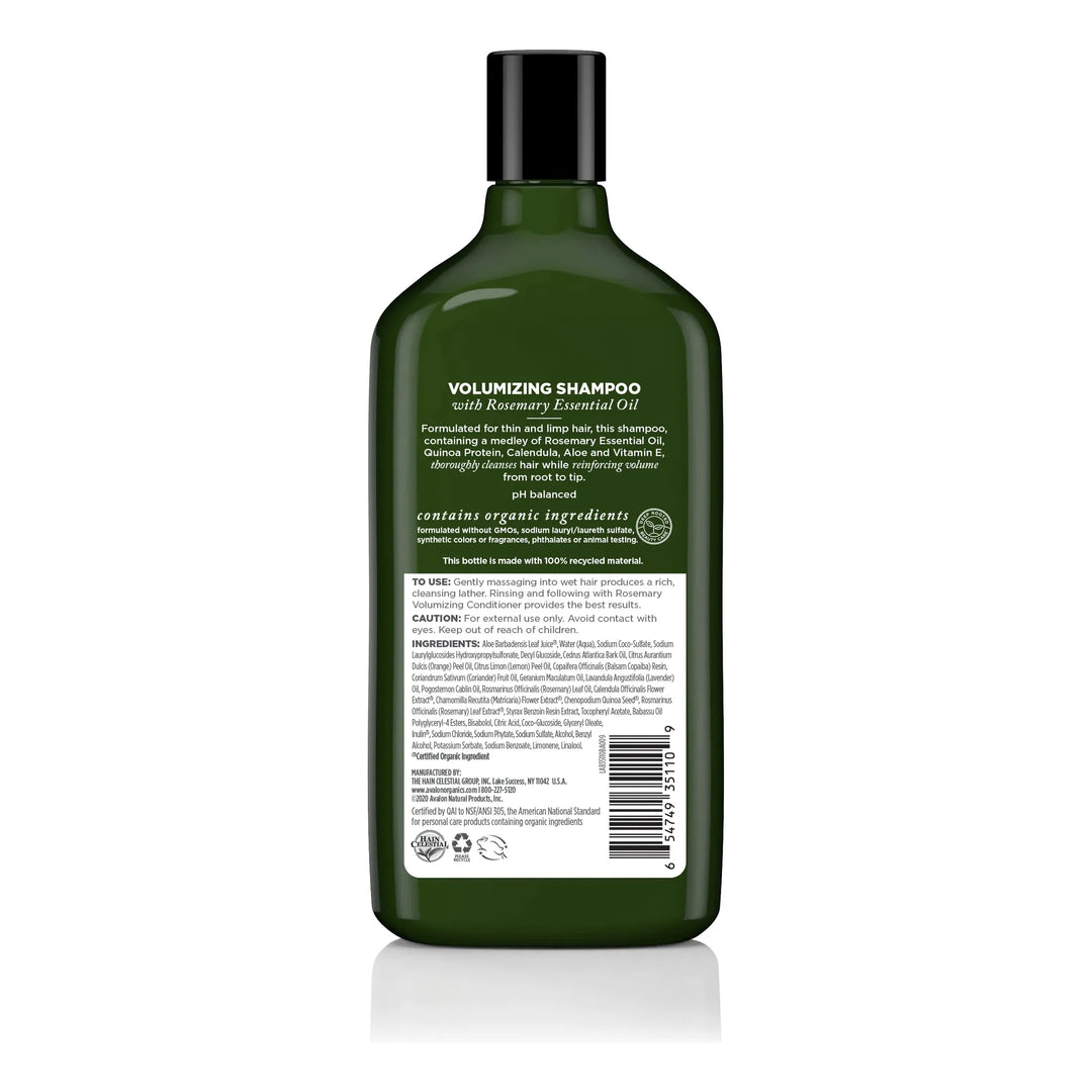 Avalon Organics Volumizing Rosemary Shampoo