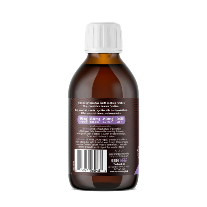AquaOmega High DHA Grape