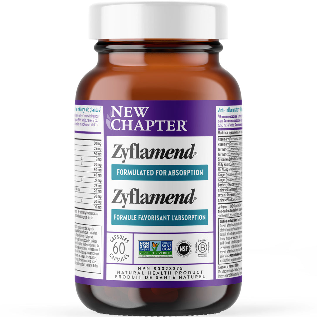 New Chapter® Zyflamend™ Herbal Pain Relief & Inflammation Support