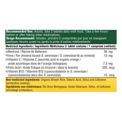 LIQUIDATION - MegaFood Blood Builder Minis - FINAL SALE/NO RETURNS***