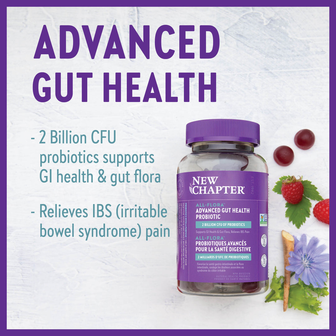 New Chapter® All-Flora™ Probiotic + Prebiotic Gummies