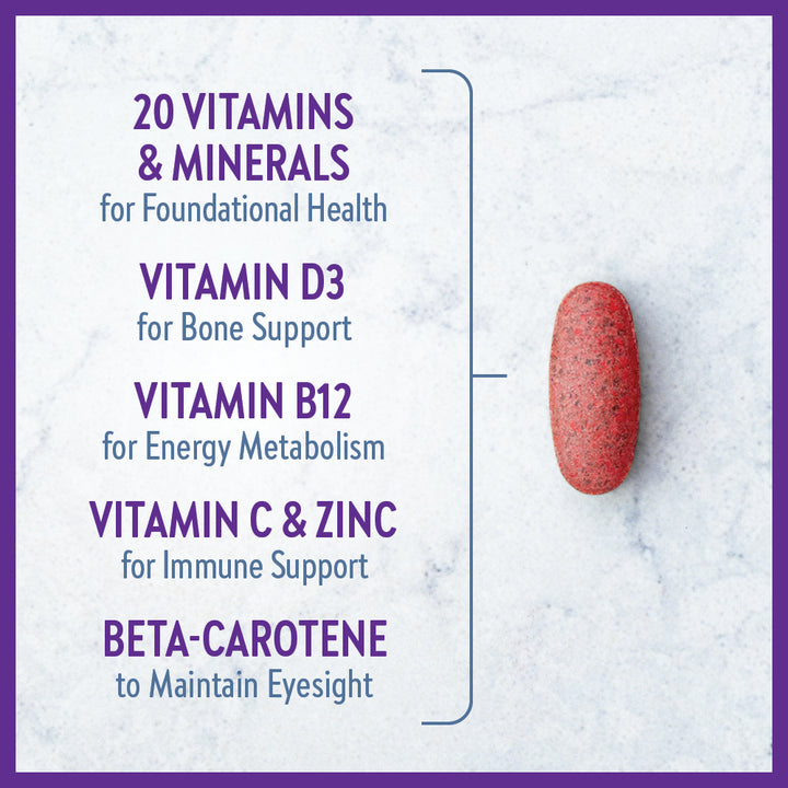 LIQUIDATION - New Chapter®  One Daily Every Men's Multivitamin 55+ - FINAL SALE/NO RETURNS***